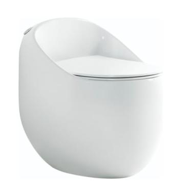 Imagem de Vaso Sanitário Monobloco Branco Caixa Acoplada Pérola