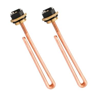 Imagem de Substituição de elemento de aquecimento HE 55220 para Ecosmart Eco Pou 6 Eco 8 e Eco 11, pacote com 2 elementos de aquecimento para aquecedor de água sem tanque elétrico EcoSmart para unidade ECO 5,5