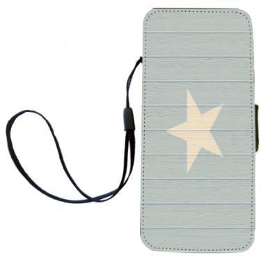 Imagem de Rikki Knight Capa carteira flip bandeira da Somália em madeira envelhecida com aba magnética para iPhone 5/5s - Bandeira da Somália em madeira envelhecida