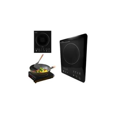 Imagem de Cooktop Indução Fogão eletrônico 1 Boca Vidro Slim Touch - Vijoli
