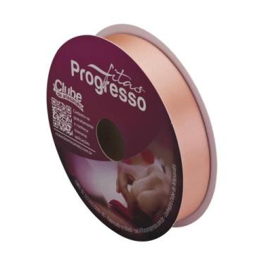 Imagem de Fita de Cetim Progresso 22mm 50 Mts Salmão 392