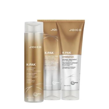 Imagem de Kit Joico K-PAK Reconstrutor Hydrator Clarifying Home Care (3 produtos