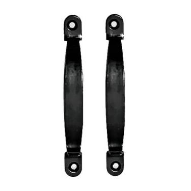 Imagem de Puxador Alumínio Porta Camarão/móveis Preto 2unds - ECL