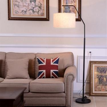 Imagem de Lâmpada De Chão Contemporânea Luxo Sala De Estar Familiar Quarto De Estudo Villa Hotel Casas Modelo LED Retro Criatividade Decorativa Luz De Pé (Estilo 66)