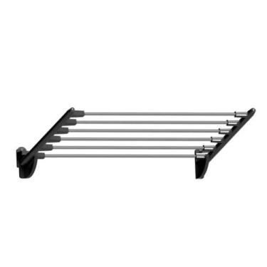 Imagem de Varal de Parede Prático 80cm Mahil em Alumínio