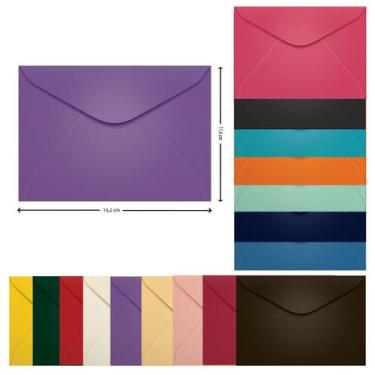 Imagem de Envelope Carta Colorido 11,4 x 16,2 cm Scrity 100 Unidades, Amsterdam