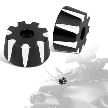 Imagem de Tampas de extremidade de guidão ponderadas de alumínio Billet para Can-Am Ryker 600 900 / Rally Edition (2019-2024), Sport(2022-2024)