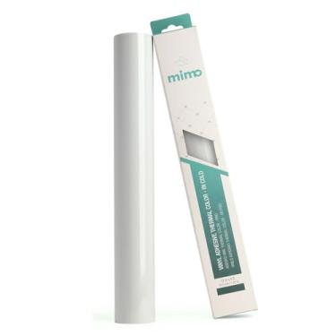 Imagem de Mimo Adesivo Vinil Thermal Color - Frio - Branco para Azul - Mimo - 30,5 x 61 cm - 1 Unid - Muda de Cor Com Temperaturas Frias - Ultradurabilidade e Resistente a Água