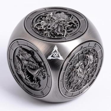 Imagem de DND Spinner Dice7-in-1 Metal DND Dice Set Unique Dice Spinner Goblins Metal D&D Dice Dungeons and Dragons Gifts (Iron)