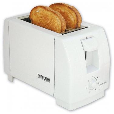 Imagem de Torradeira de 2 Fatias com Controle de Tostagem, 110V 750W, Better Chef, Branca