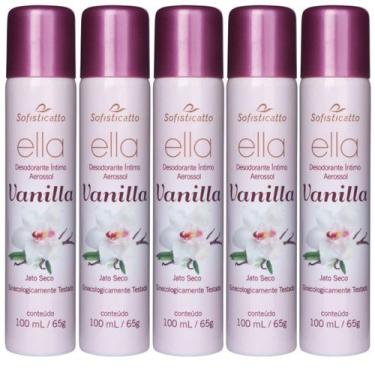 Imagem de Kit 5 Desodorante Intimo Feminino Vanilla Pelvico Atacado - Sofisticat