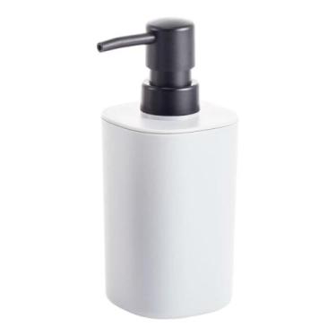 Imagem de Dispenser para Sabonete Líquido 350ml Quadrado Branco - Mood - Goedert