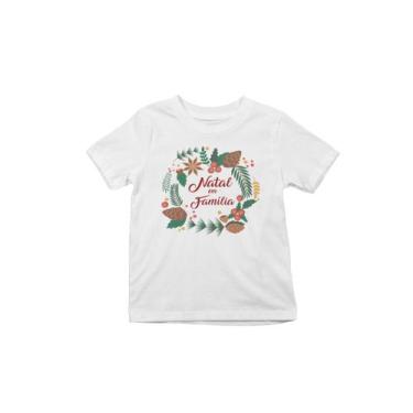 Imagem de Camiseta infantil Natal Em Família Branca - Del France, 01