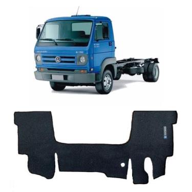 Imagem de Tapete Caminhão Borracha Pvc Vw Delivery 2007 A 2018 Preto - MANOS TAP