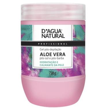 Imagem de Gel Pós Depilação Dagua Natural Alivia a Irritação da Pele Aloe Vera 7