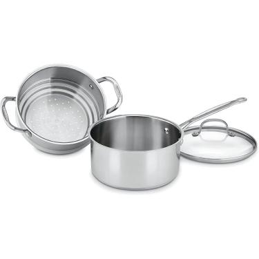 Imagem de Panela cuisinart vaporizadora CHEF'S classic em aço inox 77-35CG
