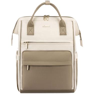 Imagem de Mochila para laptop LOVEVOOK impermeável para mulheres 17,3" com USB