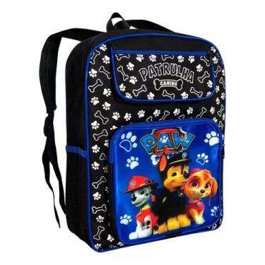 Imagem de Mochila Escolar Infantil Grande De Costa Patrulha Canina - lobetrix
