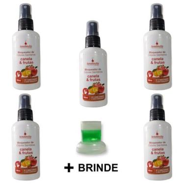 Imagem de Kit 5 Bloqueador de Odor Sanitário Free Coco Neutralizador Cheiro N2 6