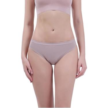 Imagem de AIRCUTE Roupa íntima lavável super absorvente para incontinência urinária para mulheres e meninas para vazamentos na bexiga 90 ml (grande, blush lavanda)
