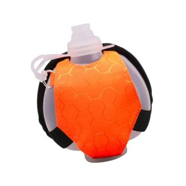 Imagem de YIJU Garrafa de água do punho de punho de água, garrafa de mão, garrafa de mão para corrida de caminhada, Laranja