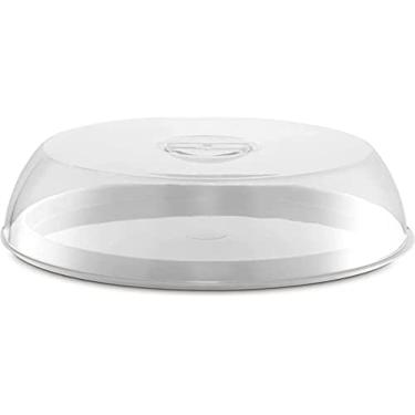 Imagem de Uz Utilidades, Uz195Br, Porta Bolo De Plástico Com Tampa Transparente 29 Cm Plus Uz, Cor Branco, Polipropileno, UZ