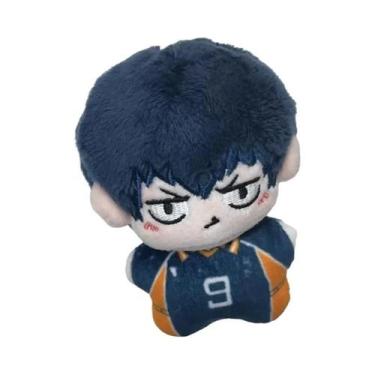 Imagem de Haikyuu Hinata Shoyo Tobio Kageyama 10cm Chaveiro De Pelúcia Mini Bone