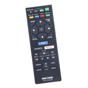 Imagem de ALLIMITY Controle remoto de substituição RMT-B100U compatível com Sony Streaming Blu-Ray Disc/DVD Player BDP-S1700 BDP-S2500 BDP-BX150 BDP-BX350 BDP-S6700 UBP-X700 BDP-BX370 BDP-BX550 BDP-BX650