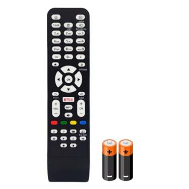 Imagem de Controle Remoto Compatível com Smart TV AOCC, LED LCD, com Pilhas Integradas