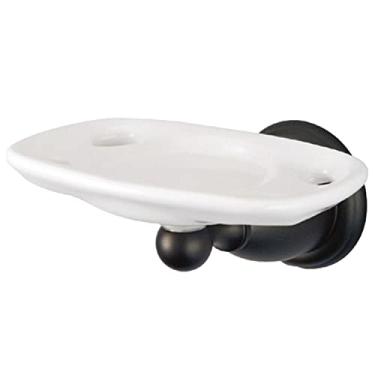 Imagem de Kingston Brass BA1756ORB Heritage Escova de dentes e copo de suporte, bronze polido a óleo