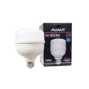 Imagem de Lâmpada Led Bulbo High Power 50W Bivolt E27 6500K Luz Branca Avant