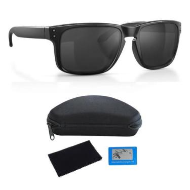 Imagem de Óculos De Sol Esportivo Masculino UV400 Polarizado Quadrado Pesca Diri