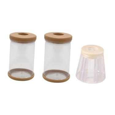 Imagem de Bothyi 3 peças de vasos de flores hidropônicos, vasos decorativos, enfeites de mesa, de flores transparentes modernos portáteis para quarto, estante