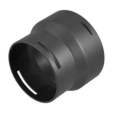 Imagem de X AUTOHAUX Conector de duto de junção de duto de ar reto para carro de 60 mm a 75 mm preto