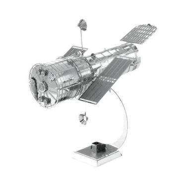Imagem de Quebra-cabeça UFO De Metal 3D DIY Modelo De Montagem De Nave Espacial 
