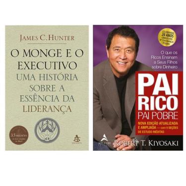 Imagem de O monge e o executivo + Pai Rico, Pai Pobre- Edição Atualizada e Ampli