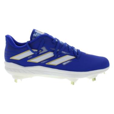 Imagem de adidas Tênis masculino Adizero Afterburner 9, Azul royal/branco nuvem/dourado metálico, 46