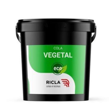 Imagem de Goma Cola Vegetal Para Pipas, Artesanatos e Caixas de Papelão 5KG RICL