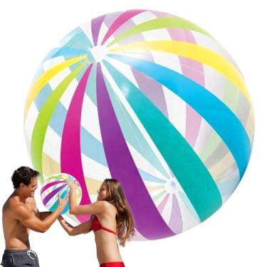 Imagem de Bolas De Praia - Brinquedo Insuflável Para Jogos Ao Ar Livre | Portátil 40 cm Bolas para Desportos de Equipa e Atividades ao Ar Livre em Parque Piscina Areia Escola Festa