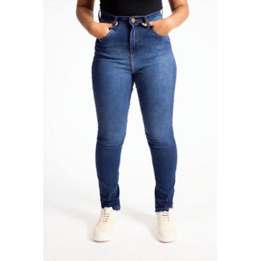 Imagem de Calça Jeans Feminina Skinny Five Pockets Polo Wear Jeans Médio, Jeans 