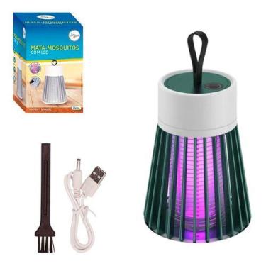 Imagem de Luminária Mata Mosquitos Eletrica Com Led 12,5cm Art House - art brink