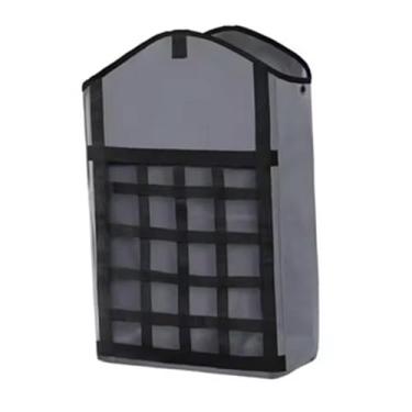 Imagem de oshhni Saco para Pendurar Fardos de Feno, Material Oxford Resistente, Cinza