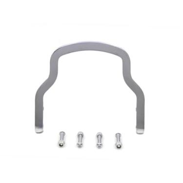 Imagem de 6-1/10.2 cm Mini Chrome Harley Sissybar Encosto Vertical HD 51512-02 V Twin 50-0843 263601 086003 Sissy Bar Encosto 58-85 FL Low Rider 2004-2024 XL Sportster 2006-17 FXD Dyna 198 4-2017 FX Softail Fat