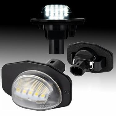 Imagem de Yankok Luzes de placa de licença de LED compatíveis com Toyota Corolla 2009-2013 Sienna 2011-2020 Scion xB 2008-2015 xD 2008-2014 6000K substituição de lâmpada branca