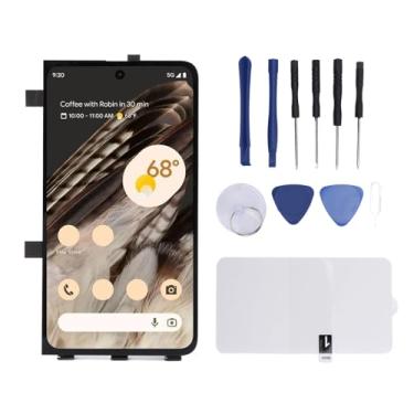 Imagem de Para Google Pixel Fold 5G, kit de substituição de tela para Pixel Fold 5G, tela para montagem de tela sensível ao toque digitalizador de tela LCD Pixel Fold + impressão digital, 5,8 polegadas