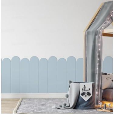 Imagem de Adesivo Lavável Infantil Cerca Educativa 5 unid. Ideal Para Escola Brinquedoteca Parede Quarto Kids