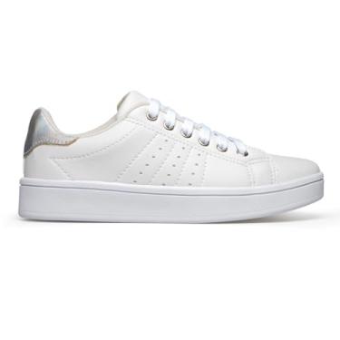 Imagem de Tênis Feminino Macio Confortável Casual Para Dia a Dia Leve (Branco, BR, Adulto, Numérico, P, 36)