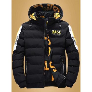 Imagem de Jaqueta Parka Masculina Dupla Face com Capuz