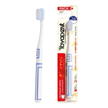Imagem de TOYADENT PRIME Escova de Dente Adulto Extra Macias, 1 Unidade, Design Colorido, Limpeza Profunda, Para Gengivas Sensíveis, Portátil, Livre de BPA