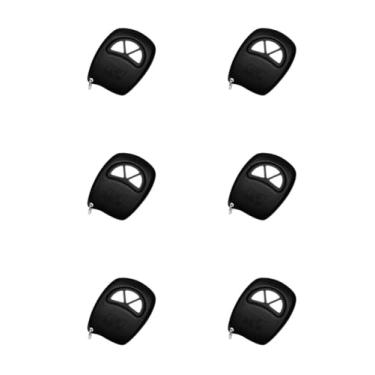 Imagem de Kit 6 Controle Alarme Digital RF Roll Code TX4R 4.0 Preto V2 28416-39389